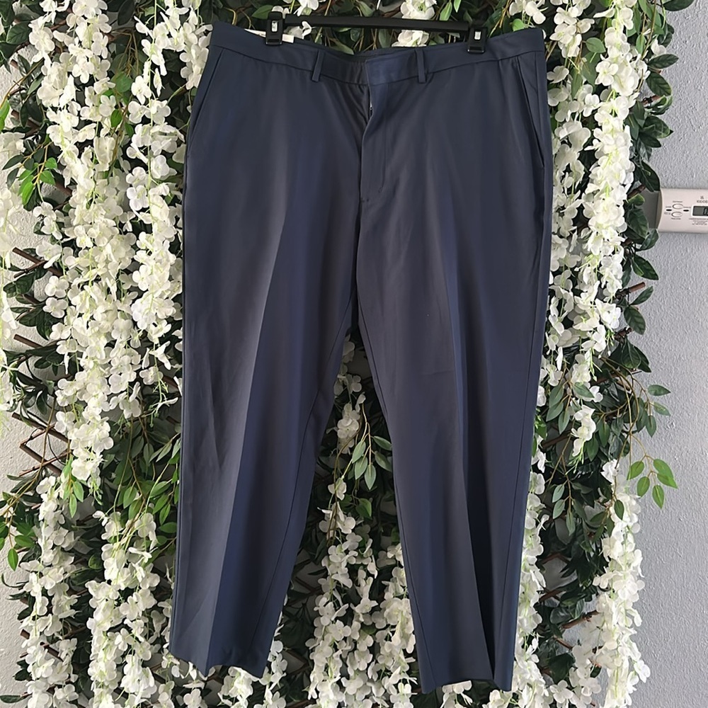 Men's Navy Trousers - Picture 7 of 7